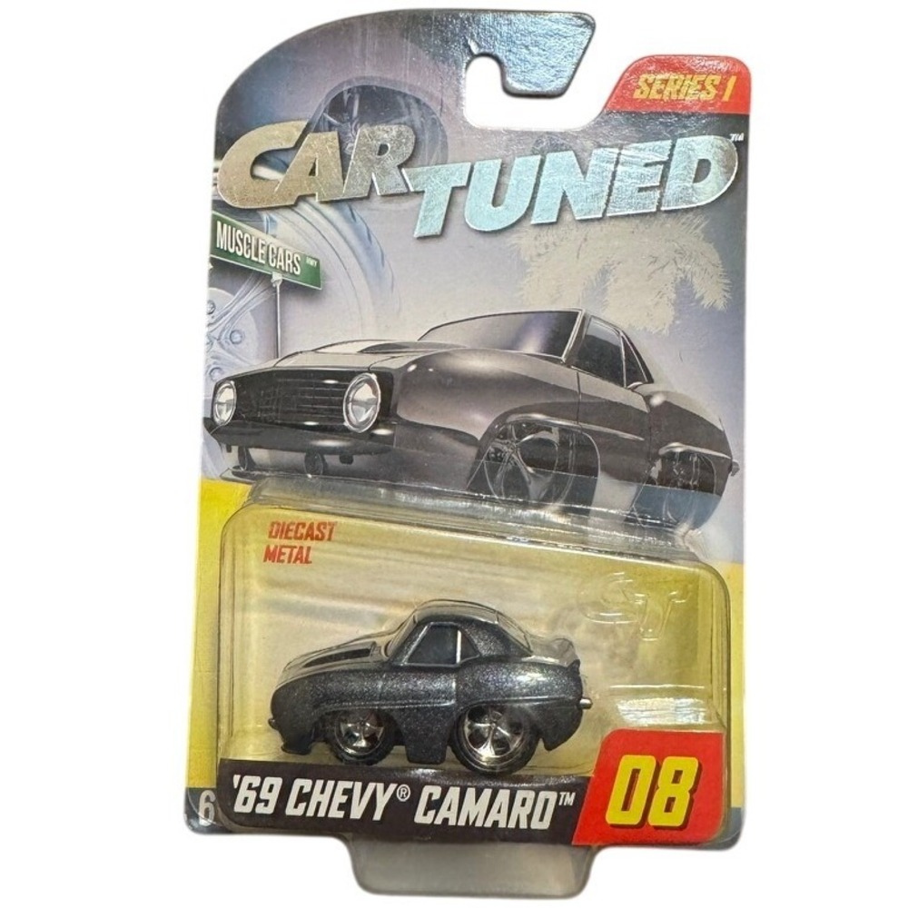 NEW Car Tuned '69 Chevy Camaro #08 Exclusive Series 1 Walgreens MGA Grey RARE